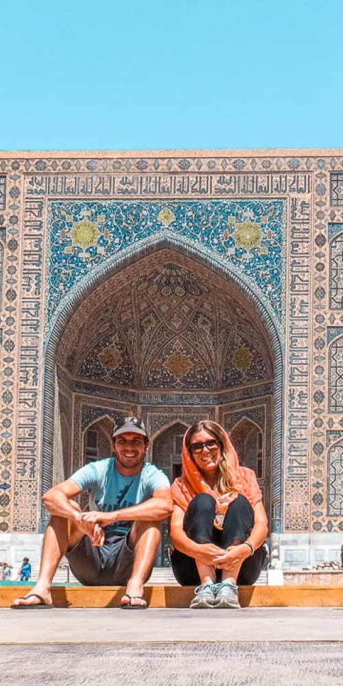 Dining ambience in Samarkand, UZ