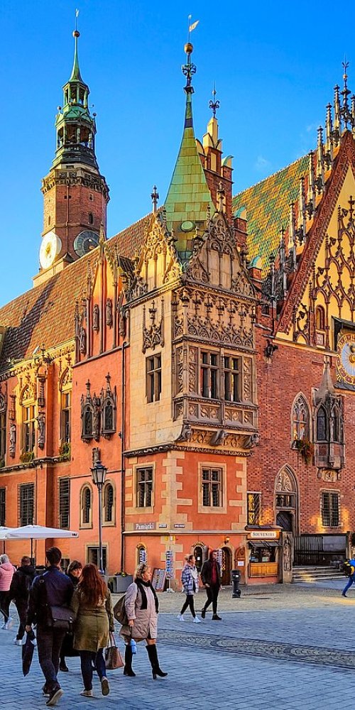 Dining ambience in Wrocław