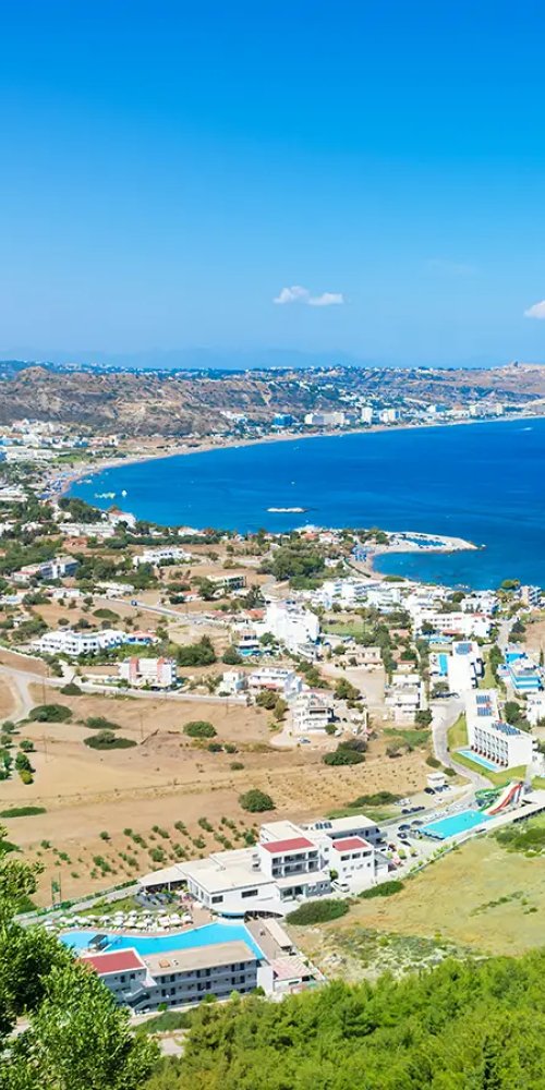Dining ambience in Faliraki, GR