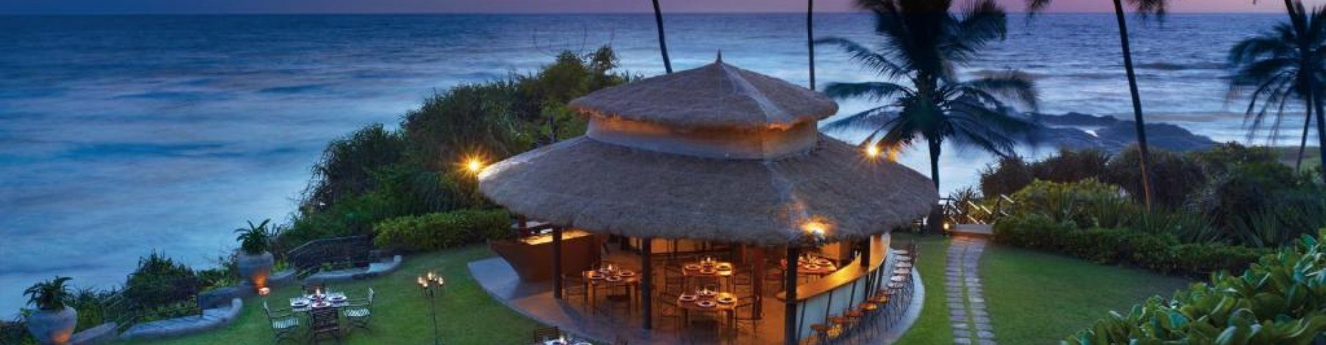 Scenic dining spot in Bentota, LK