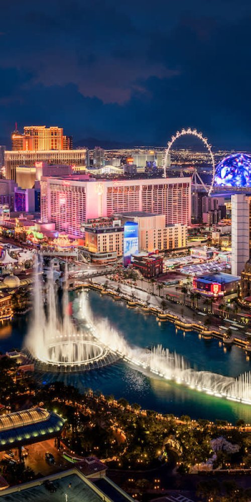 Dining ambience in Las Vegas