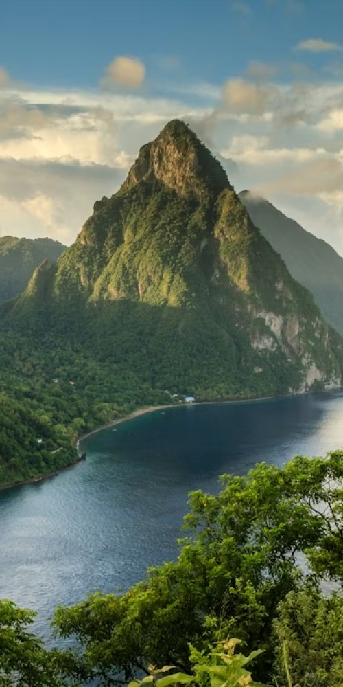Dining ambience in Saint Lucia