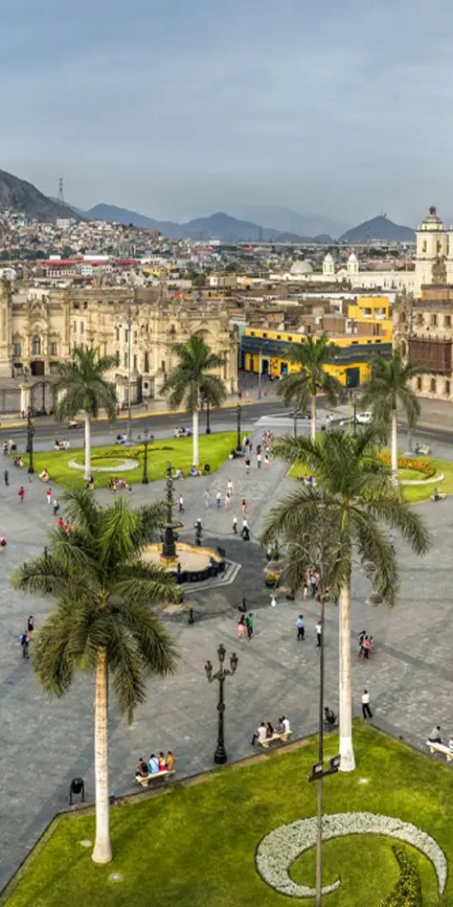 Dining ambience in Lima