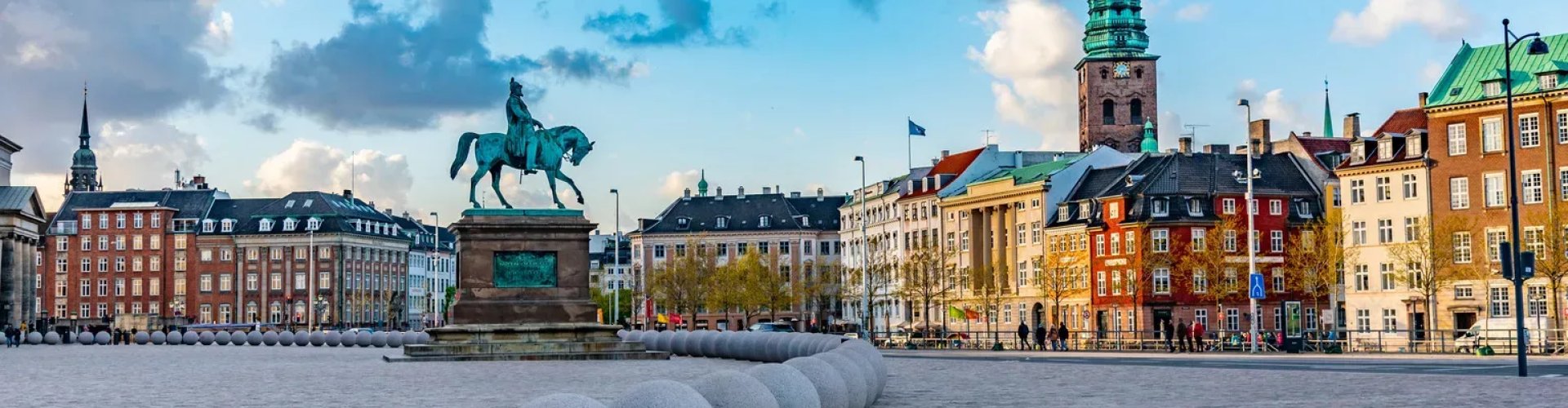Scenic dining view in Copenhagen, DK