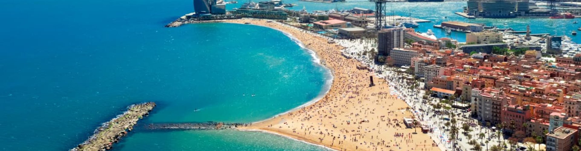 Sunset dining in Barcelona