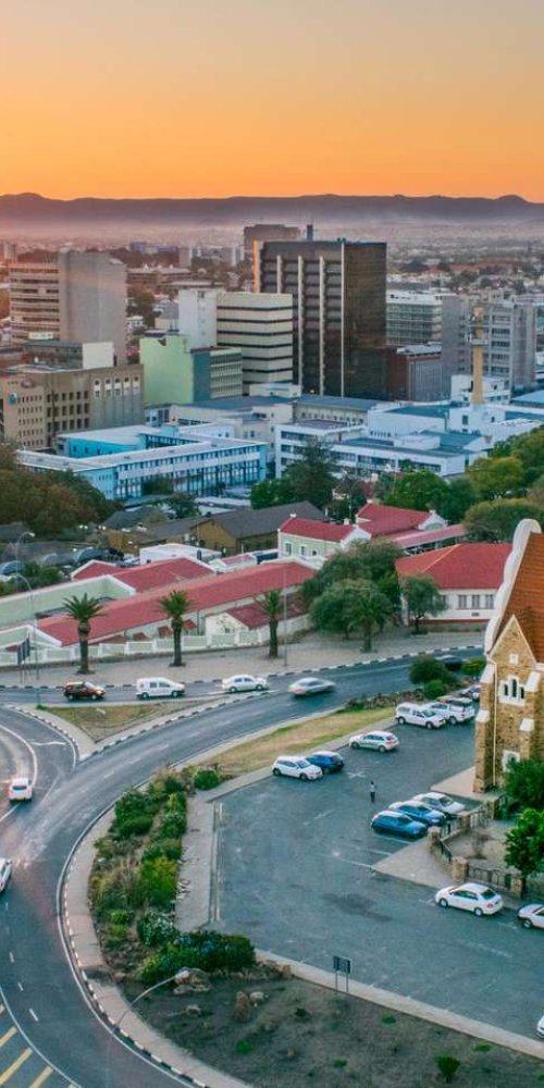 Dining atmosphere in Windhoek