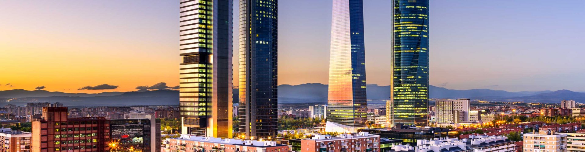 Madrid dining scene at night