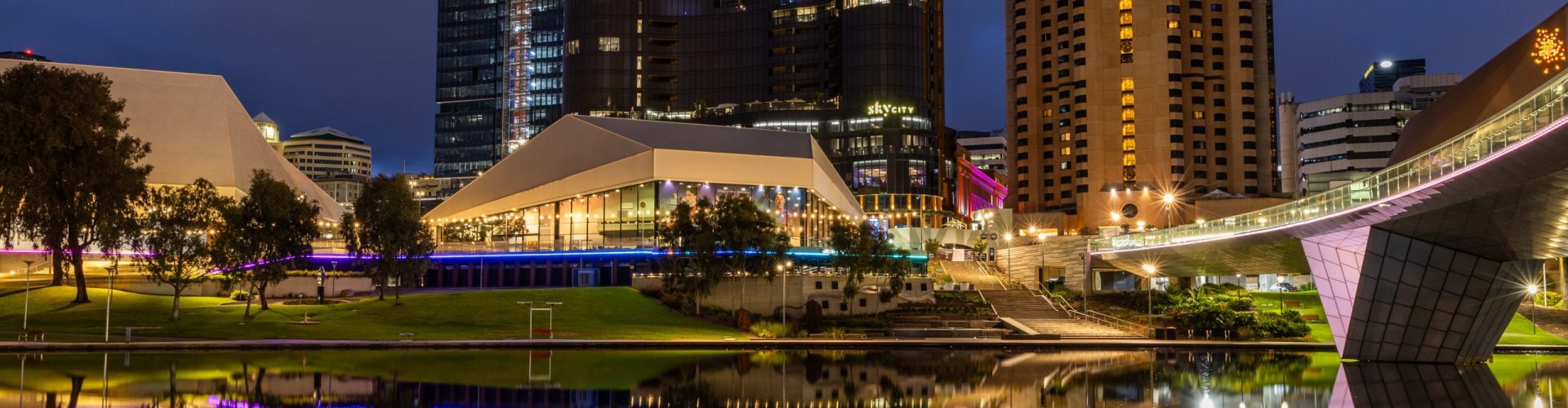 Adelaide dining scene panorama