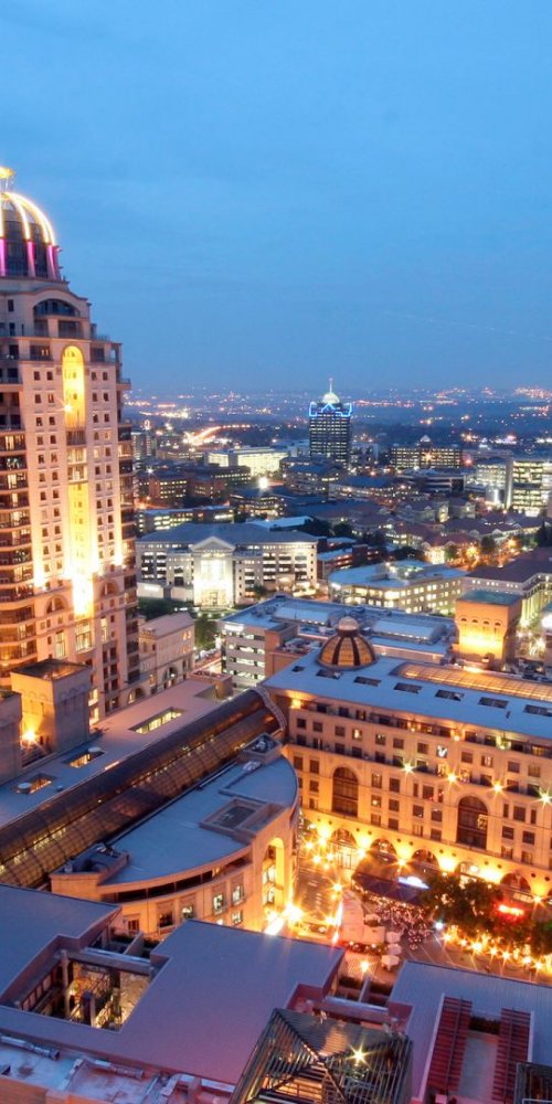 Dining ambience in Johannesburg