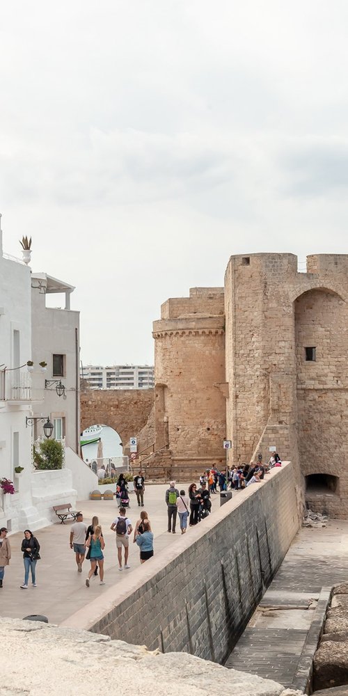 Dining ambience in Monopoli