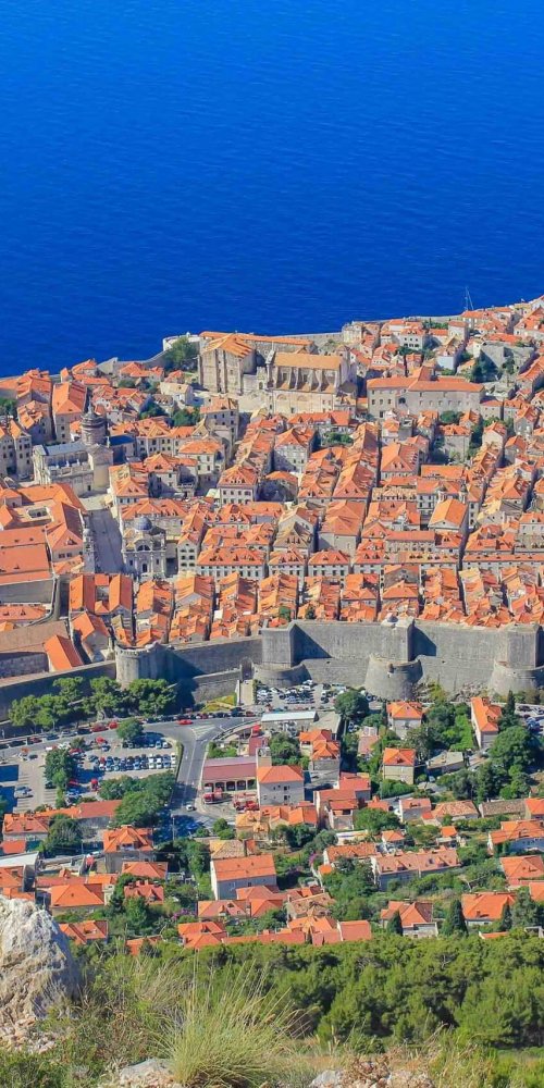 Dining ambience in Dubrovnik