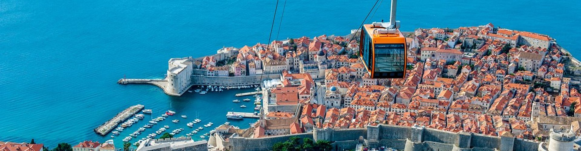 Dining in Dubrovnik with Adriatic view