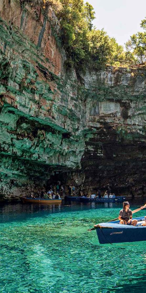 Dining ambience in Kefalonia