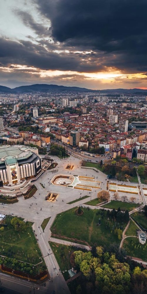 Dining ambience in Sofia, BG