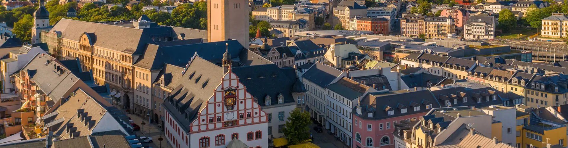 Scenic dining in Plauen, DE