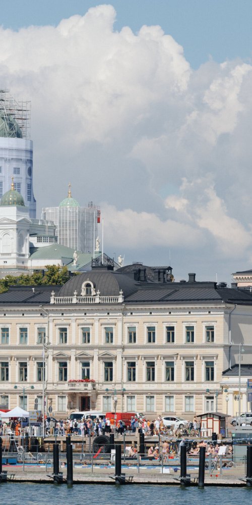 Dining ambience in Helsinki, FI