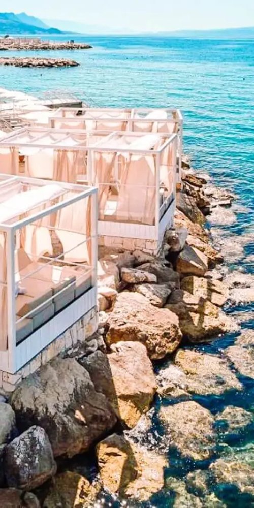 Dining ambience in Split, HR