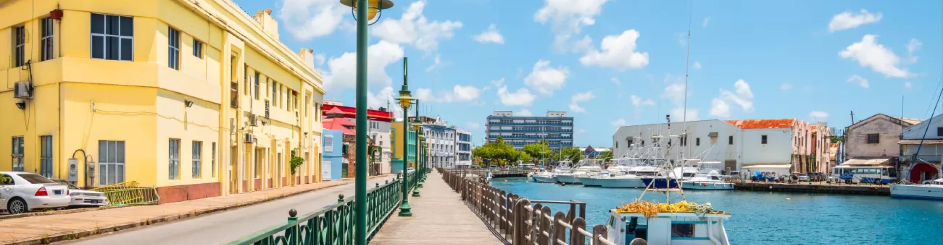 Barbados dining landscape