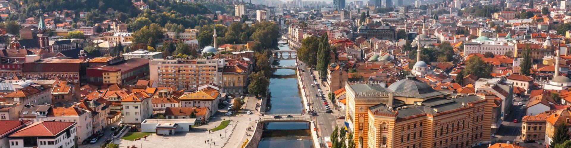 Beautiful Sarajevo dining scene