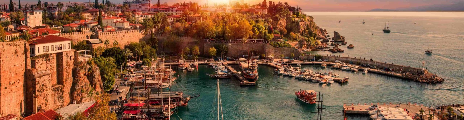 Dining scene in Antalya, TR